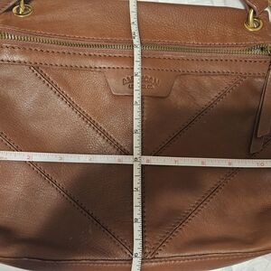 American Leather Co. Brown Leather Crossbody Handbag